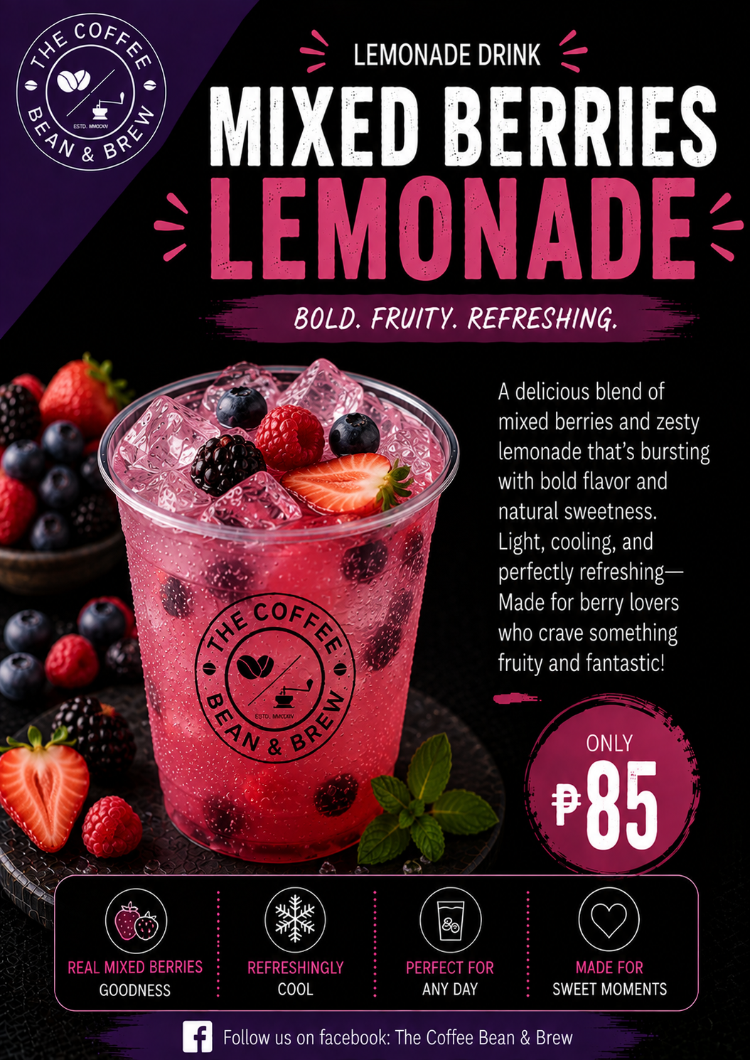 Mixed Berries Lemonade