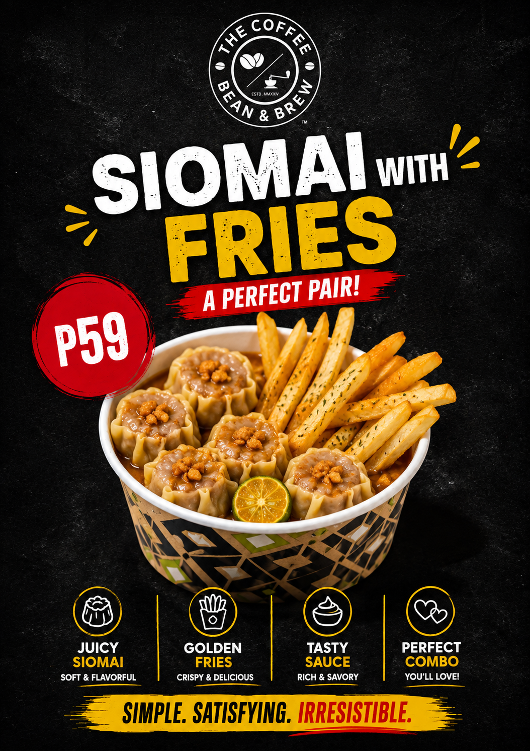 Siomai with Fries